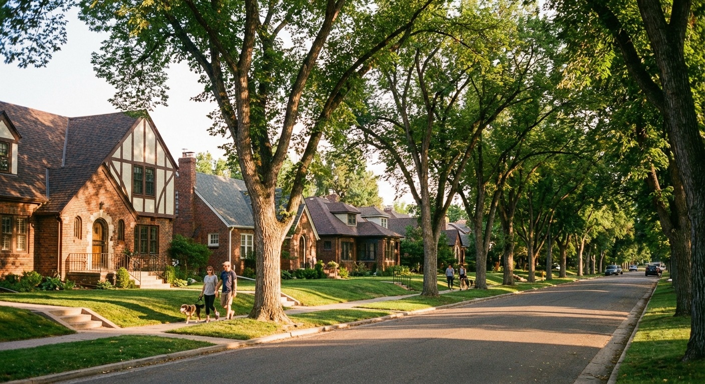 Bonnie Brae Denver neighborhood Tudor homes