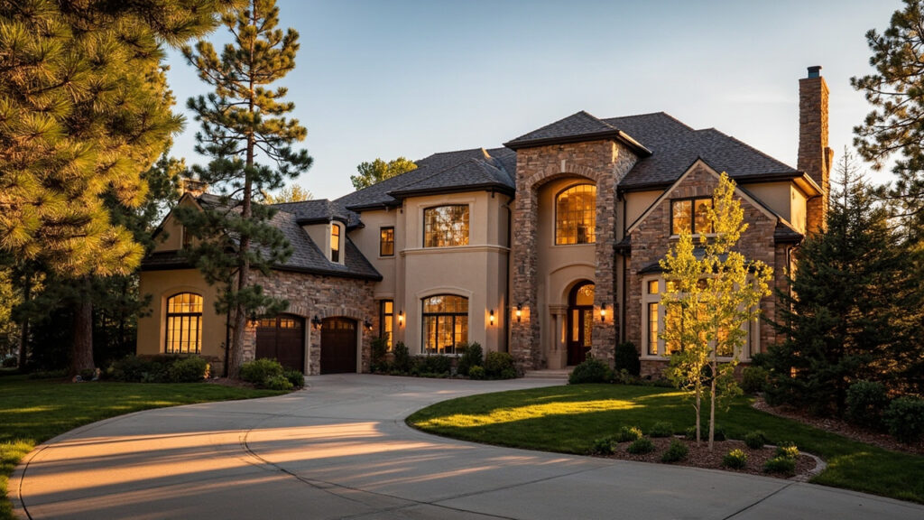 Luxury Denver home exterior representing pricing guidance for sellers